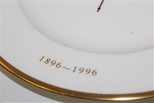 Merion Golf Club 1896-1996 Anniversary Ceramic Plate by Boehm