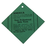 1934 US Open at Merion Golf Club Saturday Final Round Ticket #5521 - Rare