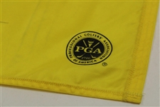 Tiger Woods Signed Buick Scramble Yellow Course Flag JSA ALOA
