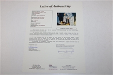 Ben Hogan Signed Pabst Blue Ribbon Advertising Page JSA #Y92217