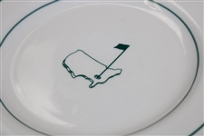 Three (3) Classic Masters Logo Ceramic Salad Plates