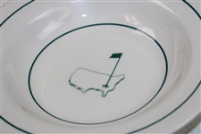 Three (3) Classic Masters Logo Ceramic Dishes - Plate, Bowl & Salad Bowl