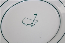 Three (3) Classic Masters Logo Ceramic Dishes - Plate, Bowl & Salad Bowl
