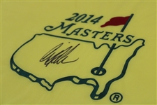 Craig Stadler Signed 2014 Masters Embroidered Flag JSA ALOA