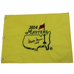 Mark O'Meara Signed 2014 Masters Embroidered Flag with '1998' JSA ALOA