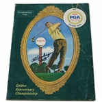 Al Geiberger Signed 1966 PGA Championship at Firestone C.C. Program JSA ALOA