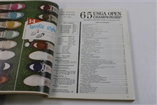 Gary Player Signed 1965 US Open Championship at Bellerive CC Program JSA ALOA