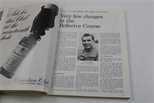 Gary Player Signed 1965 US Open Championship at Bellerive CC Program JSA ALOA