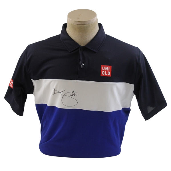 Adam Scott Signed UniQlo Polo Shirt - New Unused JSA ALOA