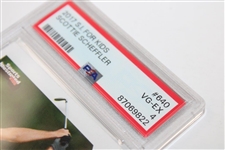 2017 Scottie Scheffler S.I. For Kids Golf Card #640 VG-EX 4 #87069822