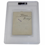 1929 Bobby Jones Associated Press Original Type 1 Photo PSA Authentic #84874795
