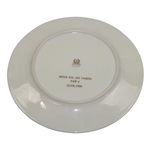 Pine Valley Golf Club 75 Years John Arthur Brown Trophy Lenox Plate - Hole #13 - June 1988