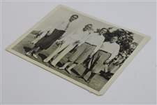1931 Bobby Jones, Francis Ouimet, Billy Burke & George Von Elm Foursome Match Photo