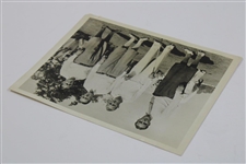1931 Bobby Jones, Francis Ouimet, Billy Burke & George Von Elm Foursome Match Photo