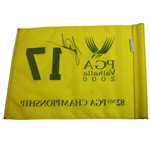 Tiger Woods Signed 2000 PGA Championship Tournament Flown 17th Hole Flag JSA #YY72966