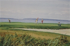 Harbour Town Golf Links Arthur Weaver Signed Ltd Ed 254/750 Print - Framed