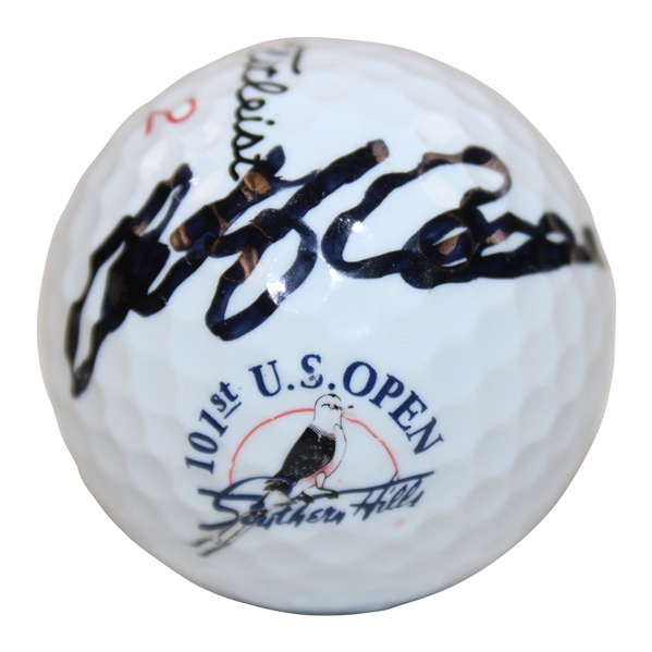 Retief Goosen Signed 2001 US Open at Southern Hills Logo Golf Ball JSA ALOA