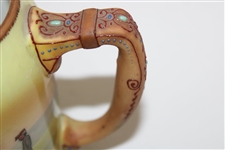 Circa 1911-21 Hand Painted Nippon Golf Scene Mug