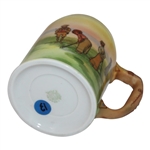 Circa 1911-21 Hand Painted Nippon Golf Scene Mug