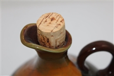 Royal Doulton Golfer Themed Wine Jug w/Cork Stopper