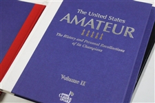 The Amateur Championship 1895-2005' History Books Includes Vol. 1, 2 & 3 with Slip Case