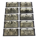 Original Keystone View Co. Complete Set in Original Case of Stereographic Library Vol. I - Full Set of 50 with Viewer