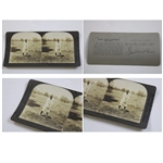 Original Keystone View Co. Complete Set in Original Case of Stereographic Library Vol. I - Full Set of 50 with Viewer