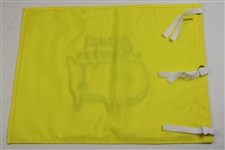 Scottie Scheffler Signed 2024 Masters Tournament Embroidered Flag JSA ALOA