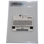Tiger Woods Signed 2005 Masters SERIES Badge #R19746 BGS Auto Grade 10
