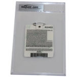 Tiger Woods Signed 2019 Masters SERIES Badge #R10453 BGS Auto Grade 10