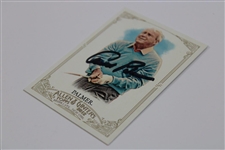 Arnold Palmer Signed 2012 Topps Allen and Ginter Golf Card JSA #P57605