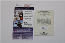 Arnold Palmer Signed 2012 Topps Allen and Ginter Golf Card JSA #P57605