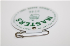 1961 Masters Tournament SERIES Badge #3746 - Gary Player Winner