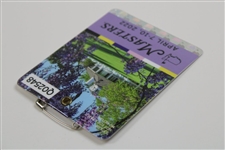 2022 Masters Tournament SERIES Badge #Q02548 - Scottie Scheffler Winner