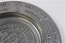 1985 US Open Oakland Hills Country Club Commemorative Plate With Stand