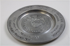 1985 US Open Oakland Hills Country Club Commemorative Plate With Stand
