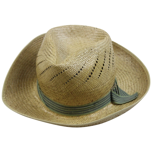 Gene Sarazens Personal Straw Hat - Small 64-64-7