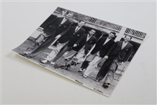 Gene Sarazen Signed First Five Masters in Green Jackets Champs Photo - Sarazen Collection JSA ALOA