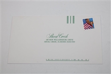 Gene Sarazen Signed Personal 1997 Check to Shoal Creek for $5.00 - Sarazen Collection JSA ALOA