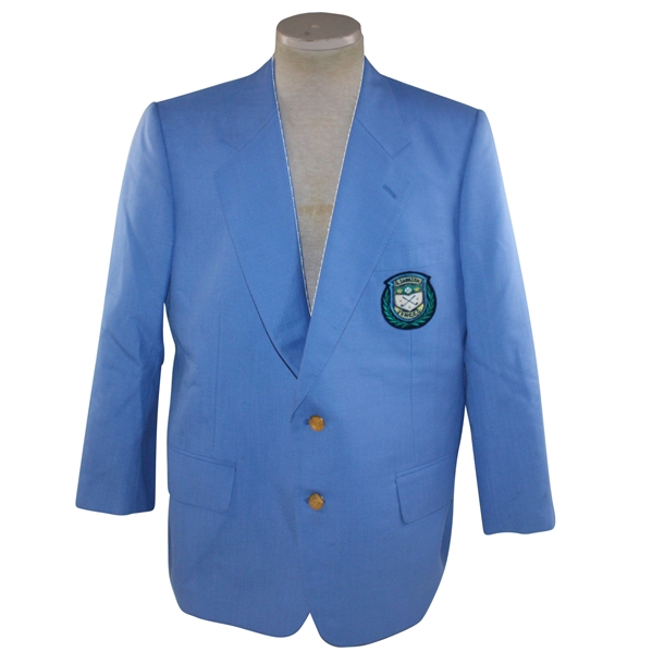Gene Sarazens Personal G. Sarazen Jun CC Lt Blue Custom Suit Jacket