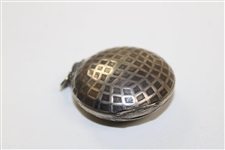 Circa 1930's Mesh Golf Ball Pocket Watch 