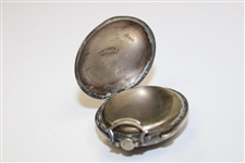 Circa 1930's Mesh Golf Ball Pocket Watch 