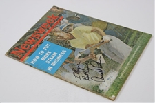 Arnold Palmer Signed Newsweek JSA ALOA