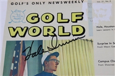 Hale Irwin Signed 1967 Golf World NCAA Championship Cover JSA ALOA
