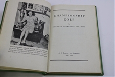 Babe Zaharias “Championship Golf” - 1948 First Edition