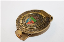 1998 The Open Championship at Royal Birkdale Money Clip - PGA President Will Mann Collection