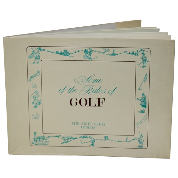 1966 Some of the Rules of Golf Illustrated by Charles Crombie - Ariel Press, London