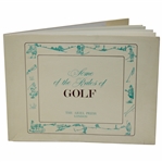 1966 'Some of the Rules of Golf' Illustrated by Charles Crombie - Ariel Press, London