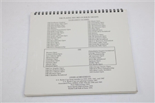 Byron Nelson Signed Calendar - Celebrating the USGA Museum & Library in 1991 JSA ALOA