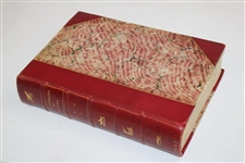 1898 'Encyclopedia of Sport' Vol. I Book Printed by Lawrence and Bullen Ltd. - 20pgs on Golf
